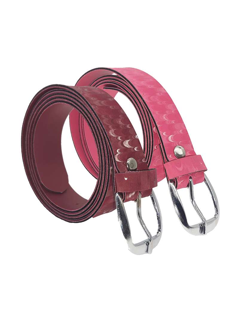 pack of 2 multi colored belt - 18351744 - Standard Image - 1