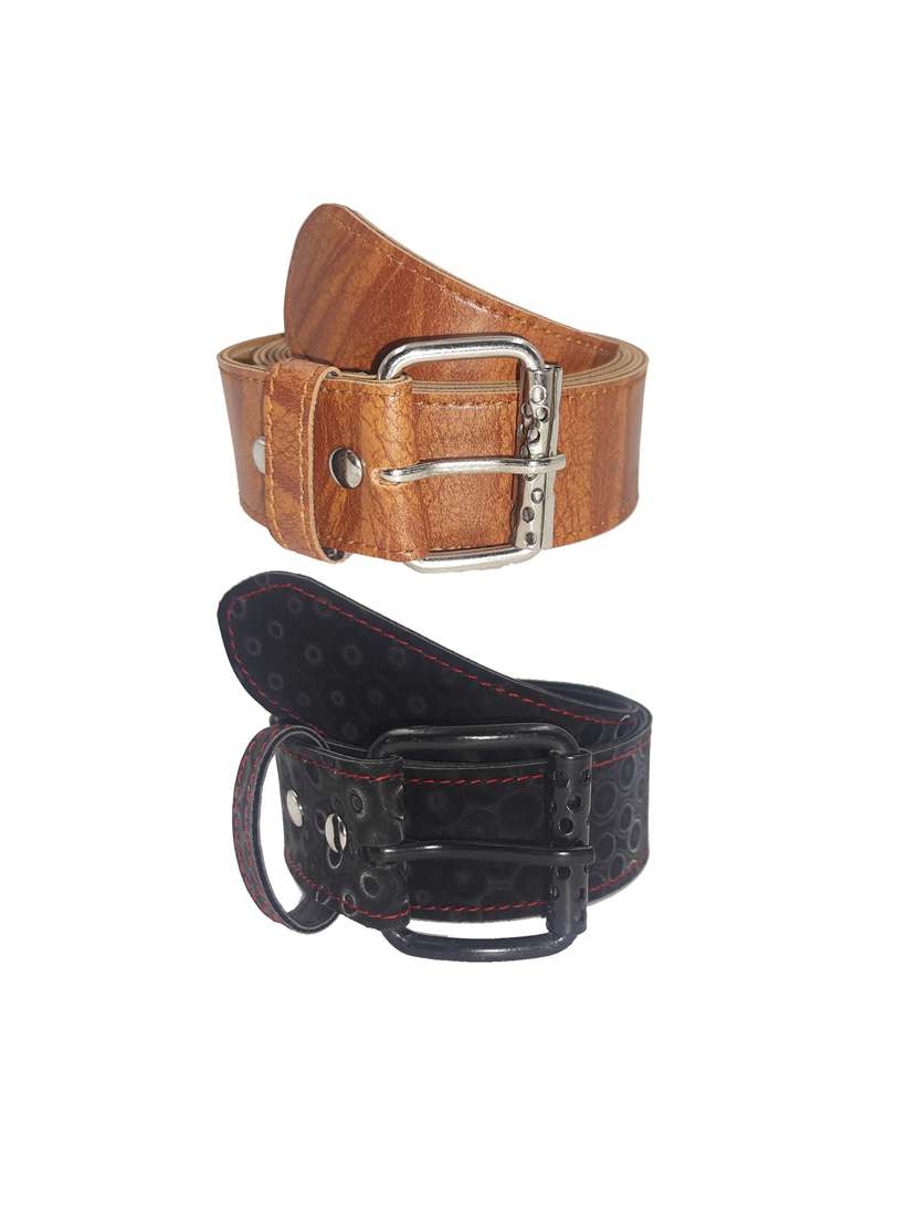 multi colored leatherette (pu belt