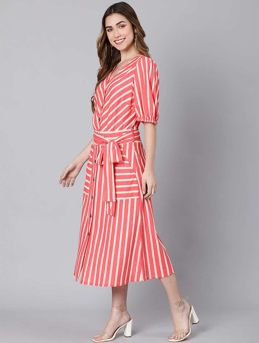 women's  striped dress - 18354469 -  Standard Image - 1