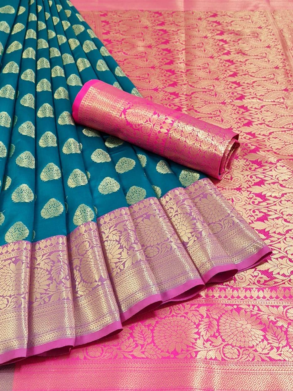 women's banarasi saree - 18354875 -  Standard Image - 1