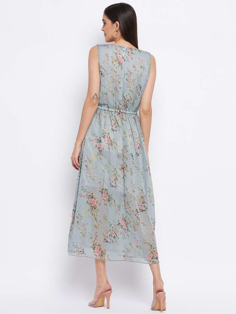 women's fit & flare floral dress - 18354940 -  Standard Image - 4