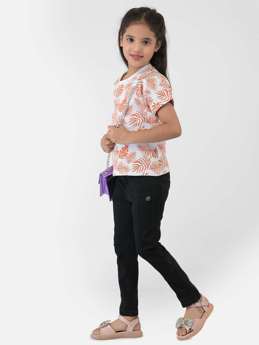 white printed regular tee - 18355337 -  Standard Image - 4