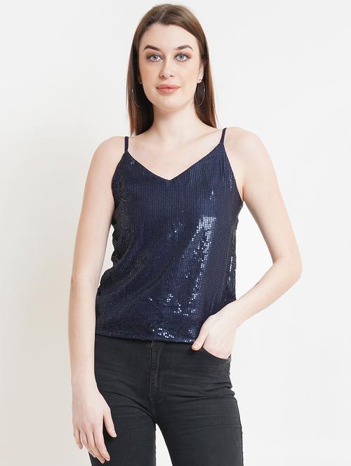women's camisole shoulder strap top - 18355847 - Standard Image - 0