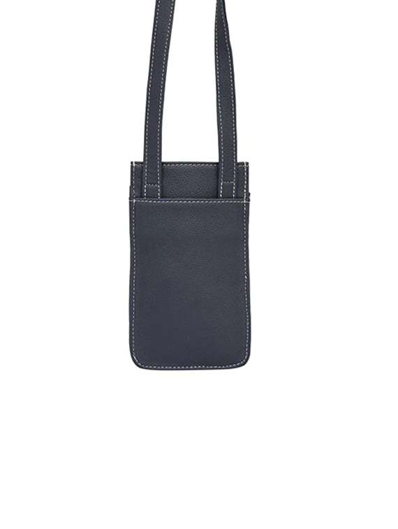 navy blue solid regular sling bag - 18355957 -  Standard Image - 1