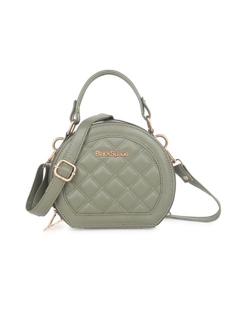 green textured regular sling bag - 18355976 -  Standard Image - 0