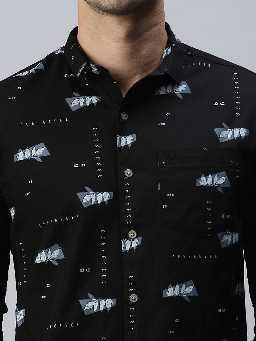 mens printed casual shirt - 18356073 -  Standard Image - 4
