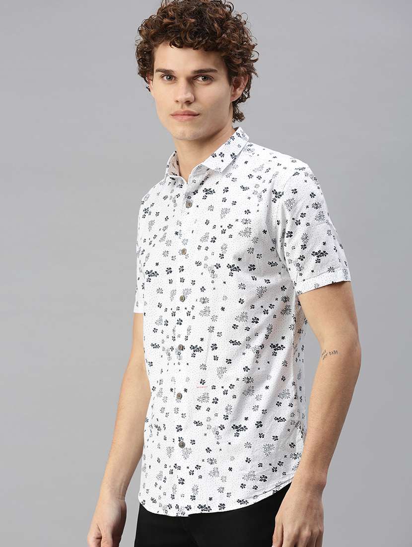 mens florals casual shirt - 18356090 -  Standard Image - 1