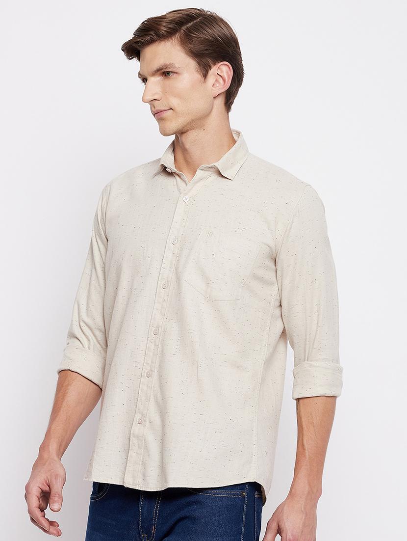 yellow printed casual shirt - 18356814 - Standard Image - 1