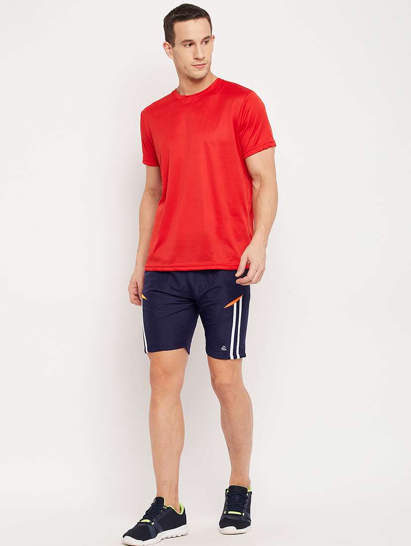 navy-blue striped short - 18356823 -  Standard Image - 4