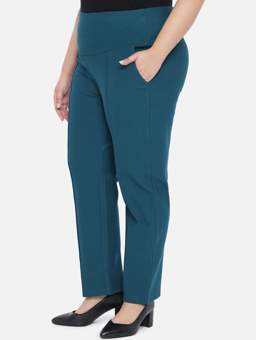 green solid jegging - 18359128 -  Standard Image - 1