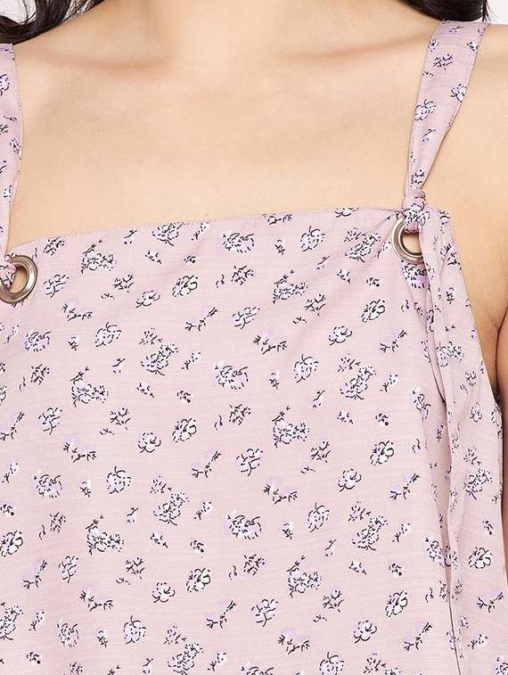 women's straight shoulder strap top - 18359163 - Standard Image - 4