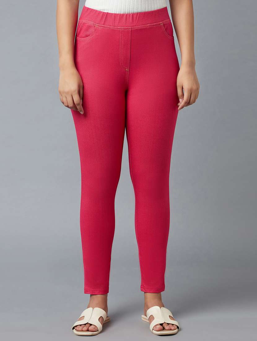 mid rise solid jegging