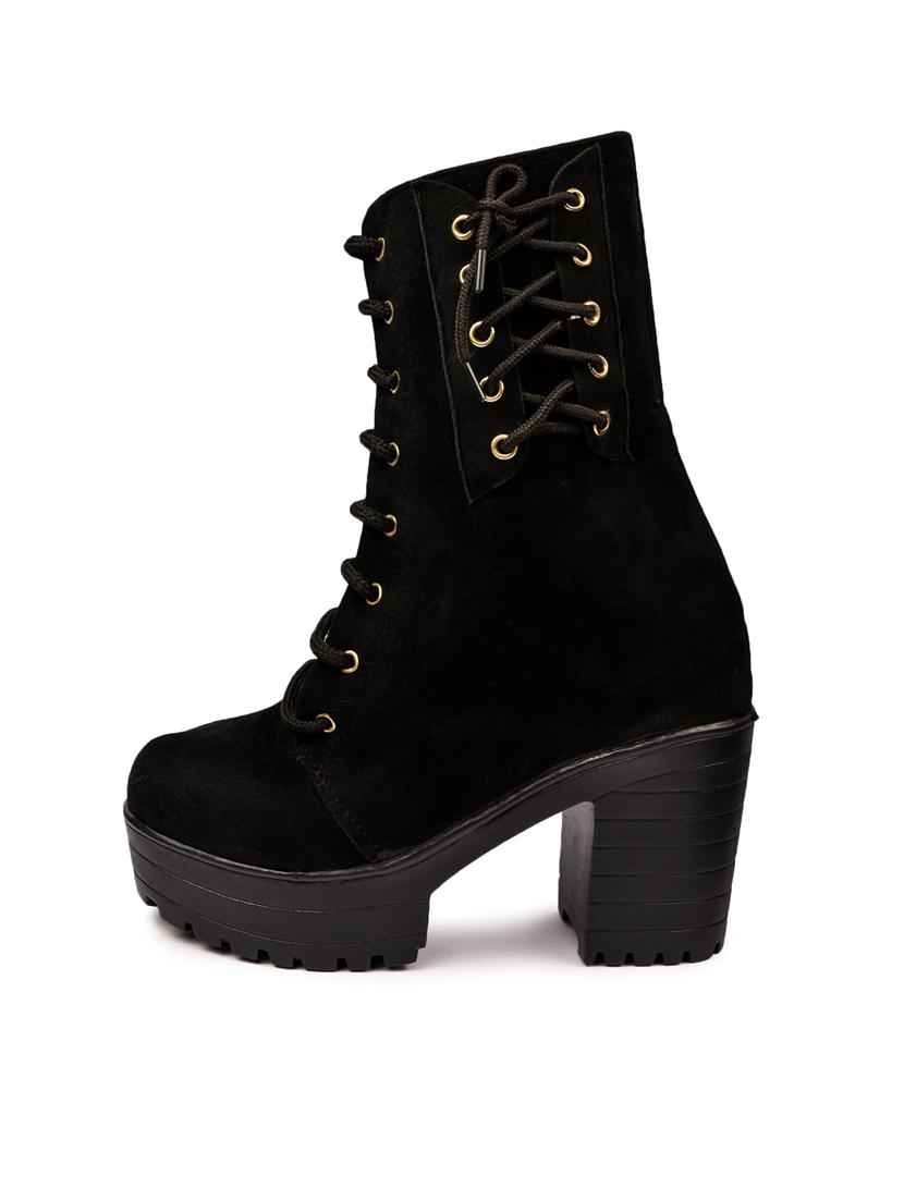 black calf lace up boot - 18359445 - Standard Image - 1