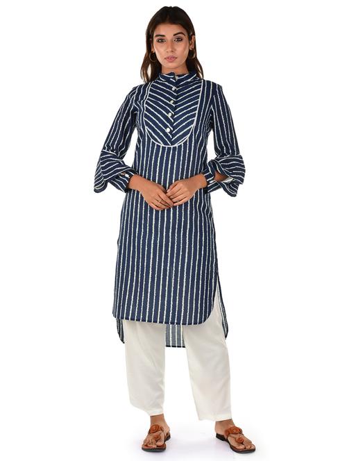women's high-low kurta - 18362825 -  Standard Image - 0