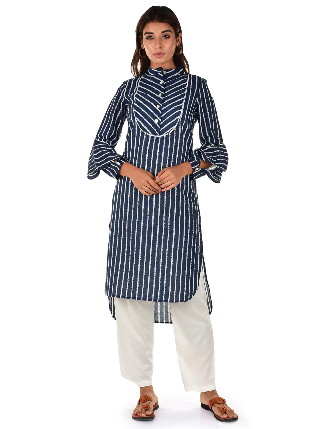 women's high-low kurta - 18362825 -  Zoom Image - 0