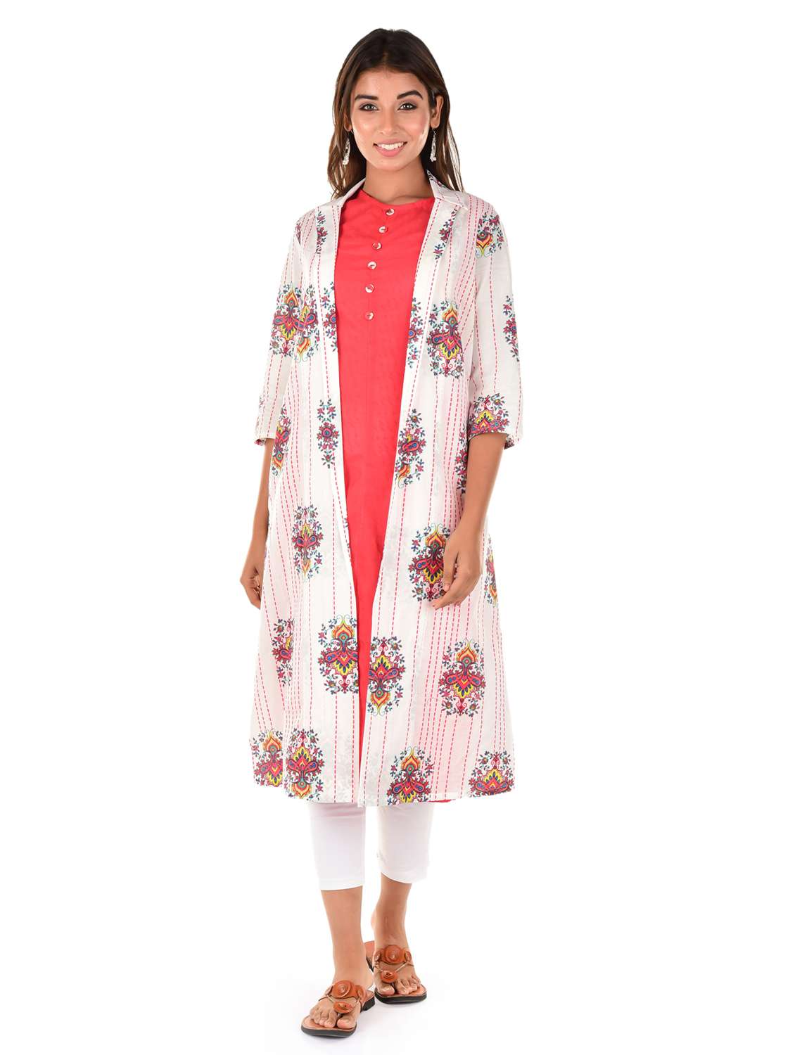 women's kurta with jacket kurta