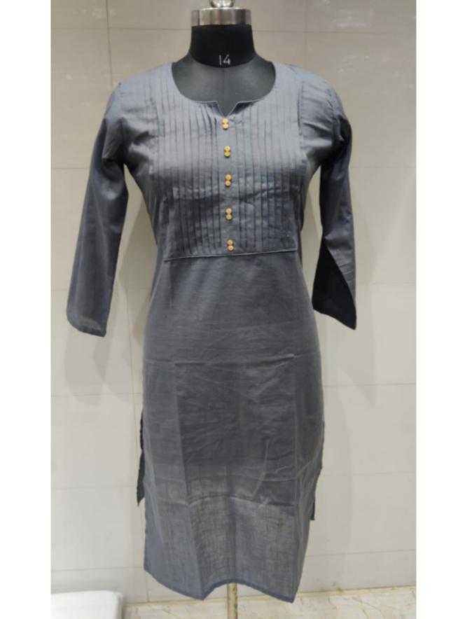 cotton long kurti  - 18362851 -  Standard Image - 1