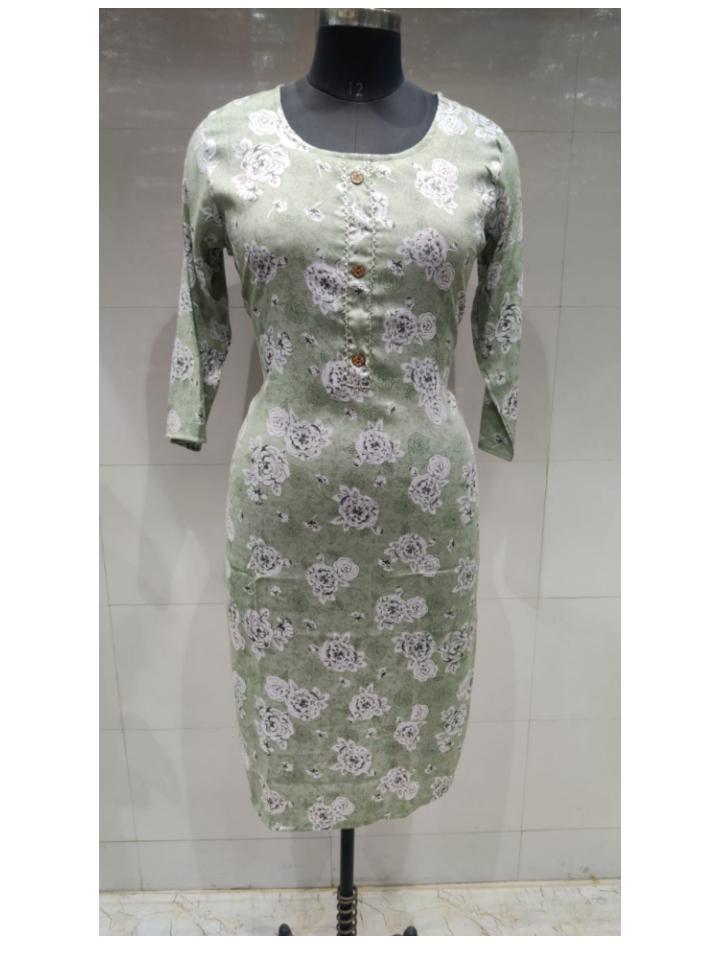 cotton long kurti  - 18362852 -  Standard Image - 1