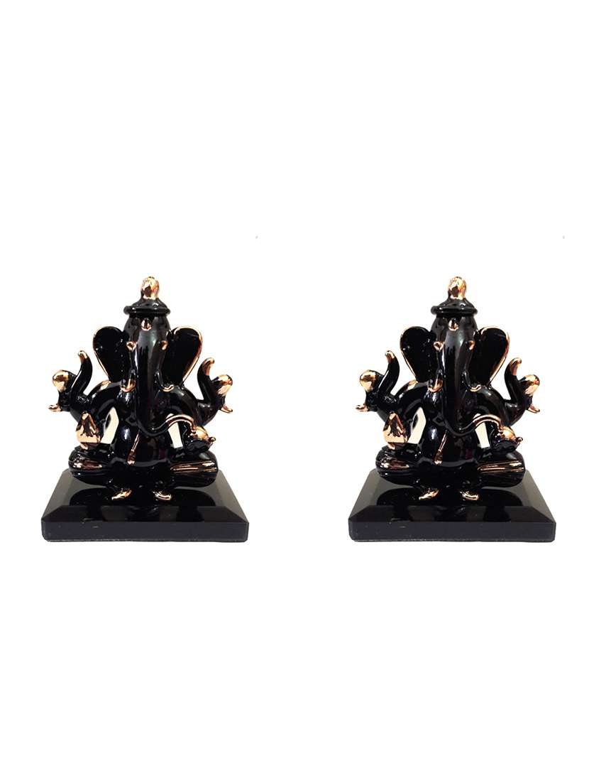 somil colorful showpiece figurine with gold bordered - 18364277 -  Standard Image - 1