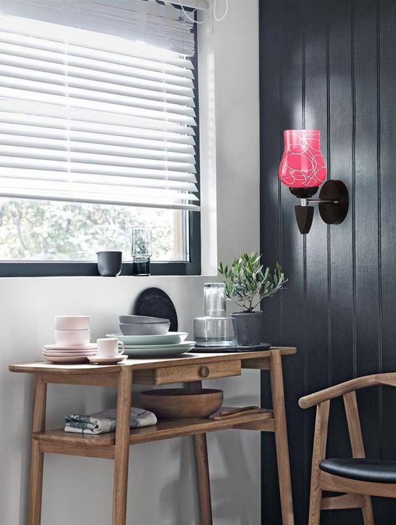 somil designer led sconce glass & wood wall lamp/ light - re128 - 18364968 - Standard Image - 1