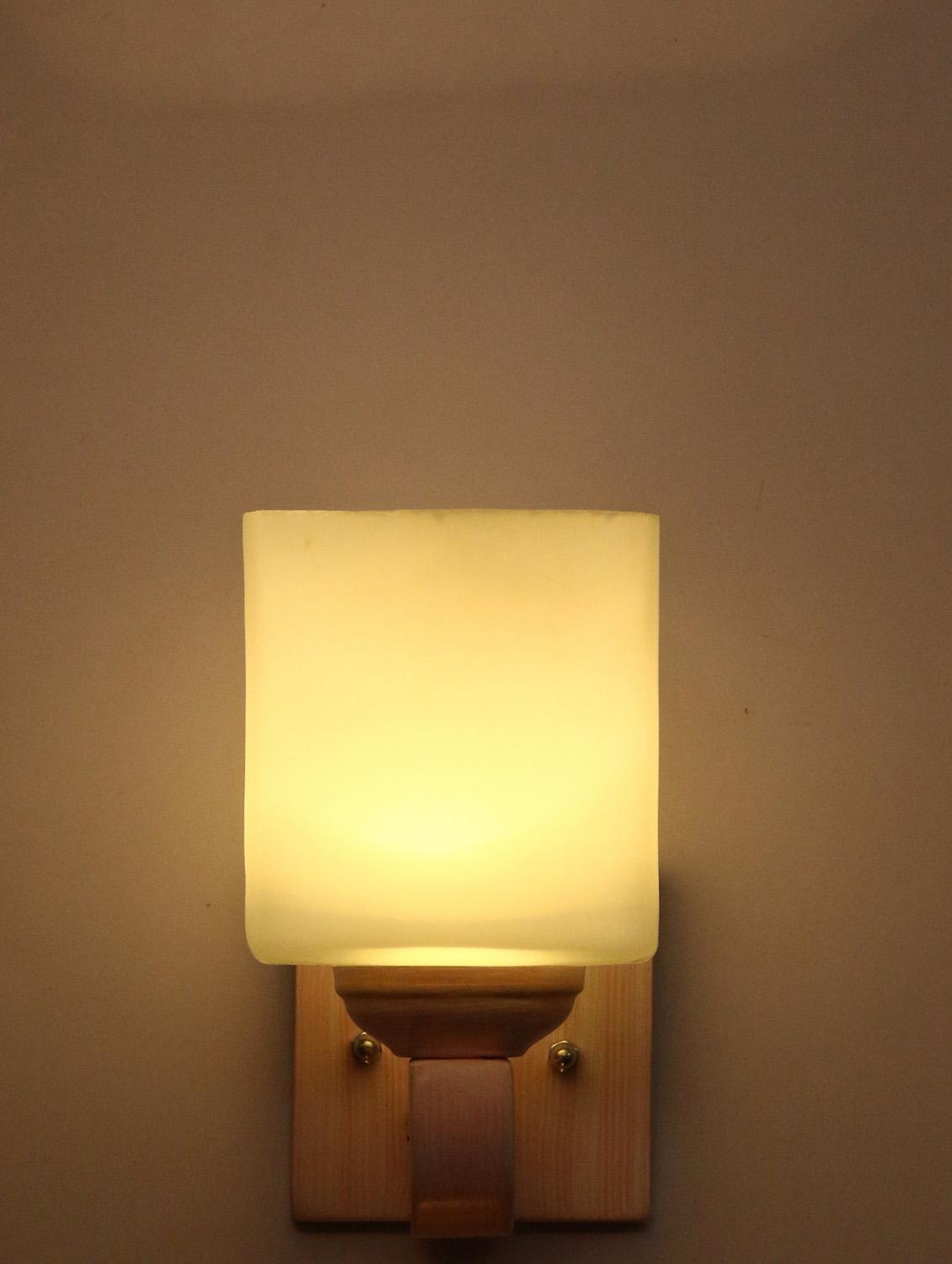 somil led sconce glass wall lamp/light, 7 watt -df136 - 18365030 - Standard Image - 1