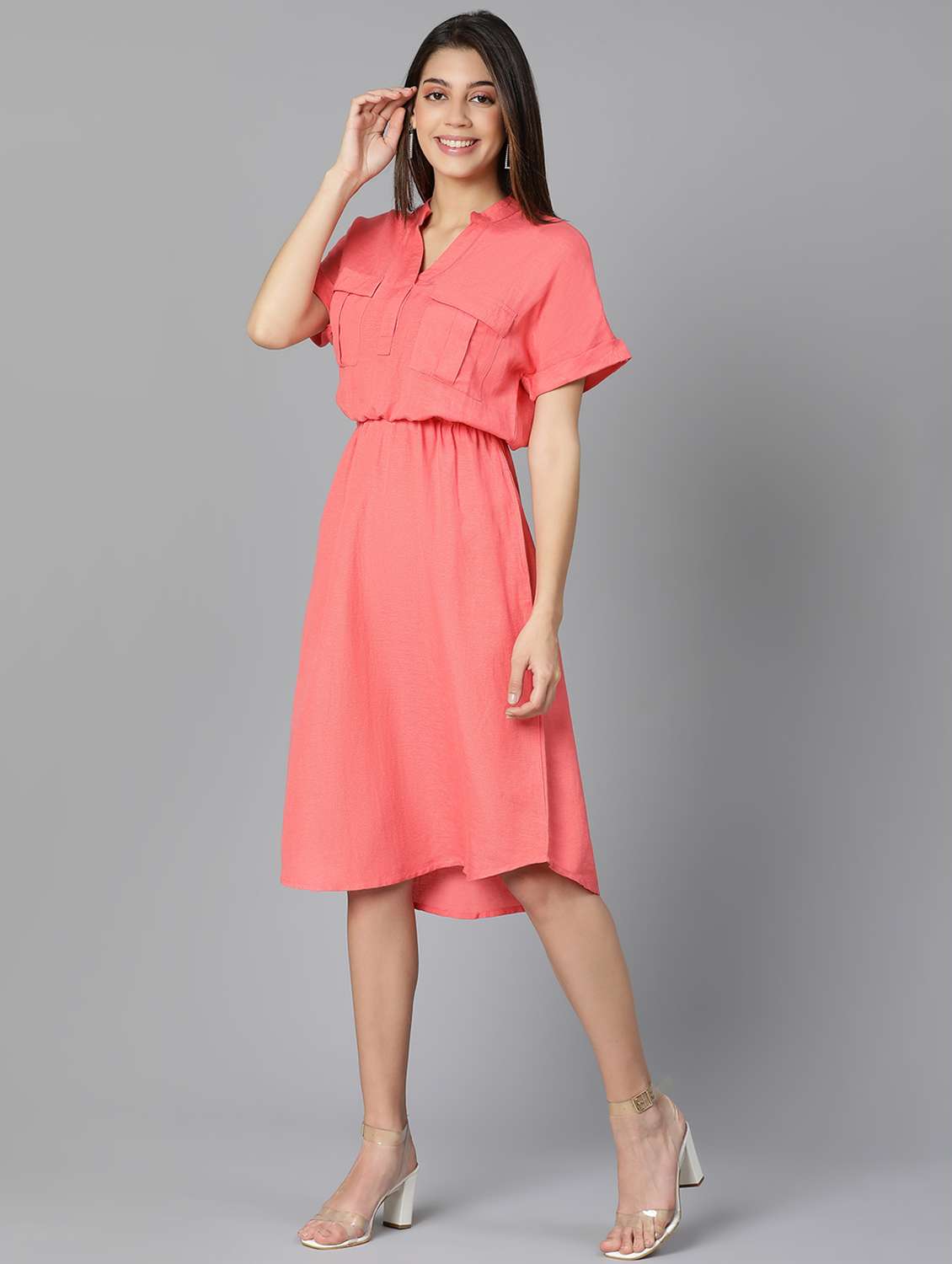 women's  solid dress - 18365739 -  Standard Image - 1