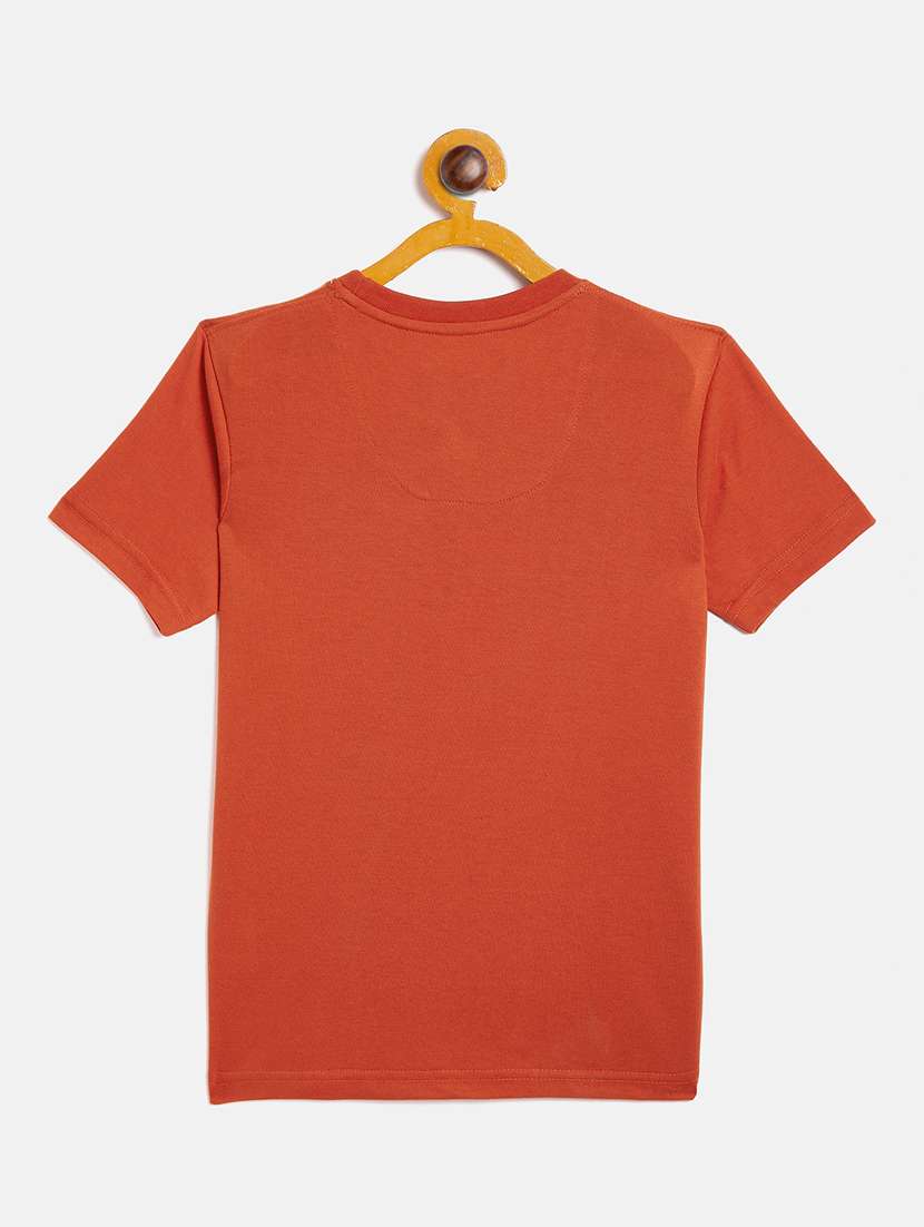 orange printed t-shirt - 18366116 -  Standard Image - 1