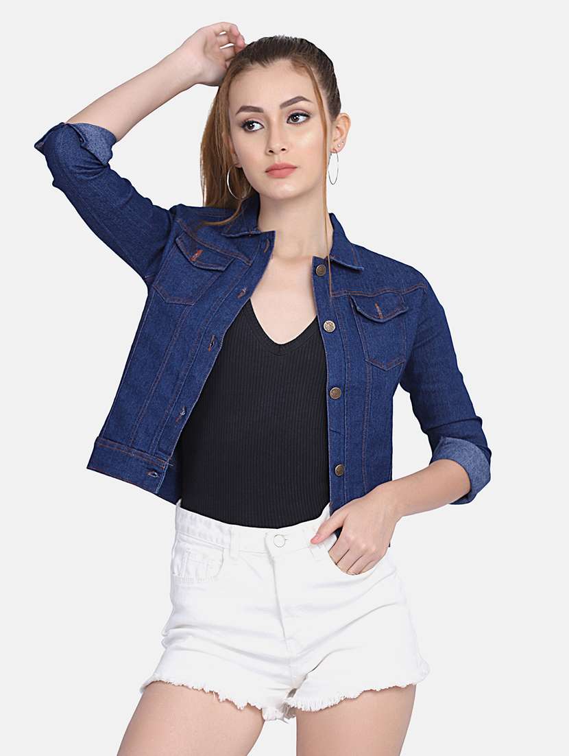 long sleeved solid summer jacket