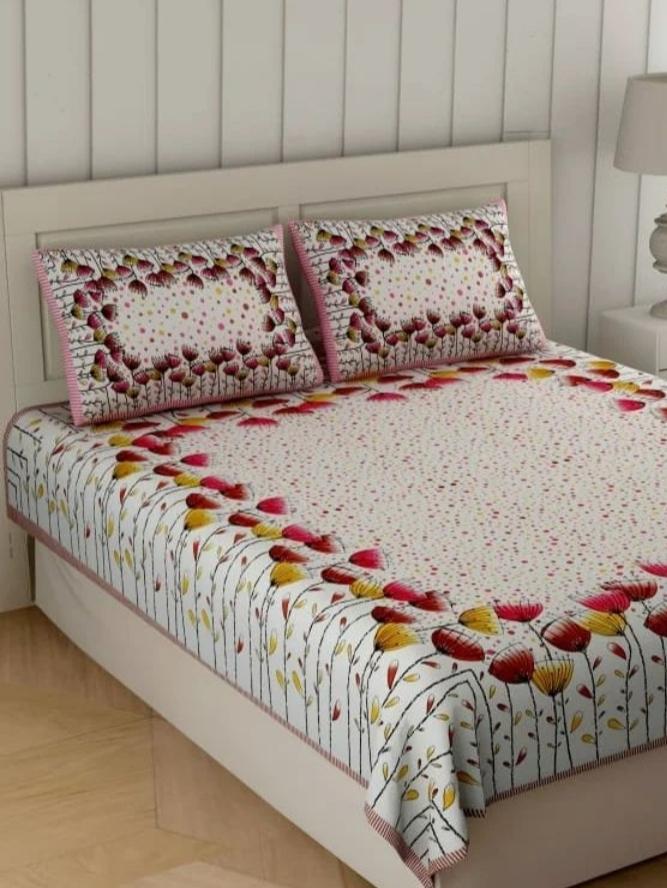 double bed bedsheets - 18366687 - Standard Image - 1