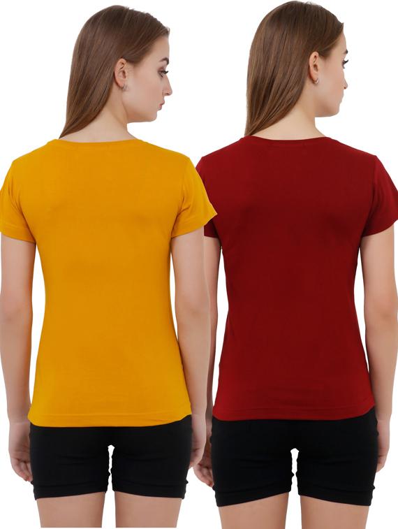 pack of 2 solid combo tee - 18366750 -  Standard Image - 1