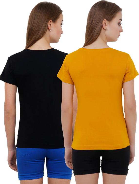 pack of 2 solid combo tee - 18366756 -  Standard Image - 1