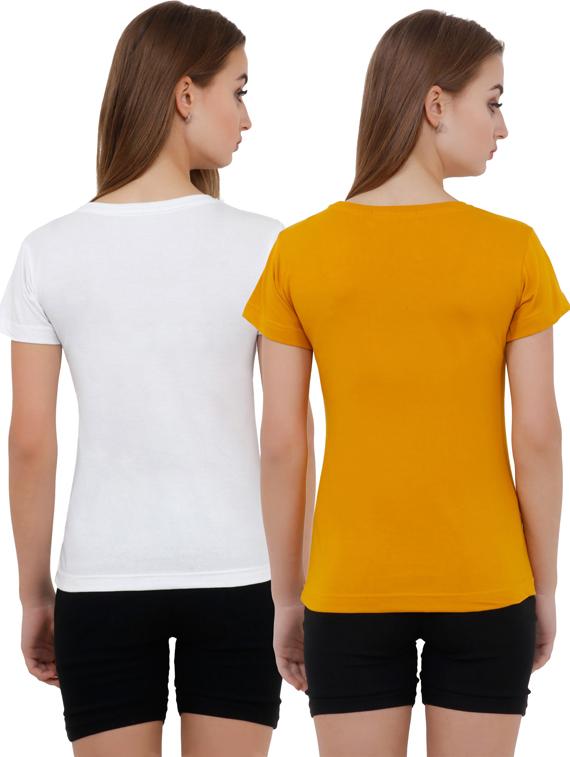pack of 2 solid combo tee - 18366757 -  Standard Image - 1