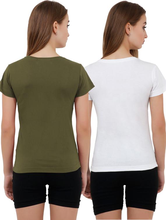 pack of 2 solid combo tee - 18366763 - Standard Image - 1