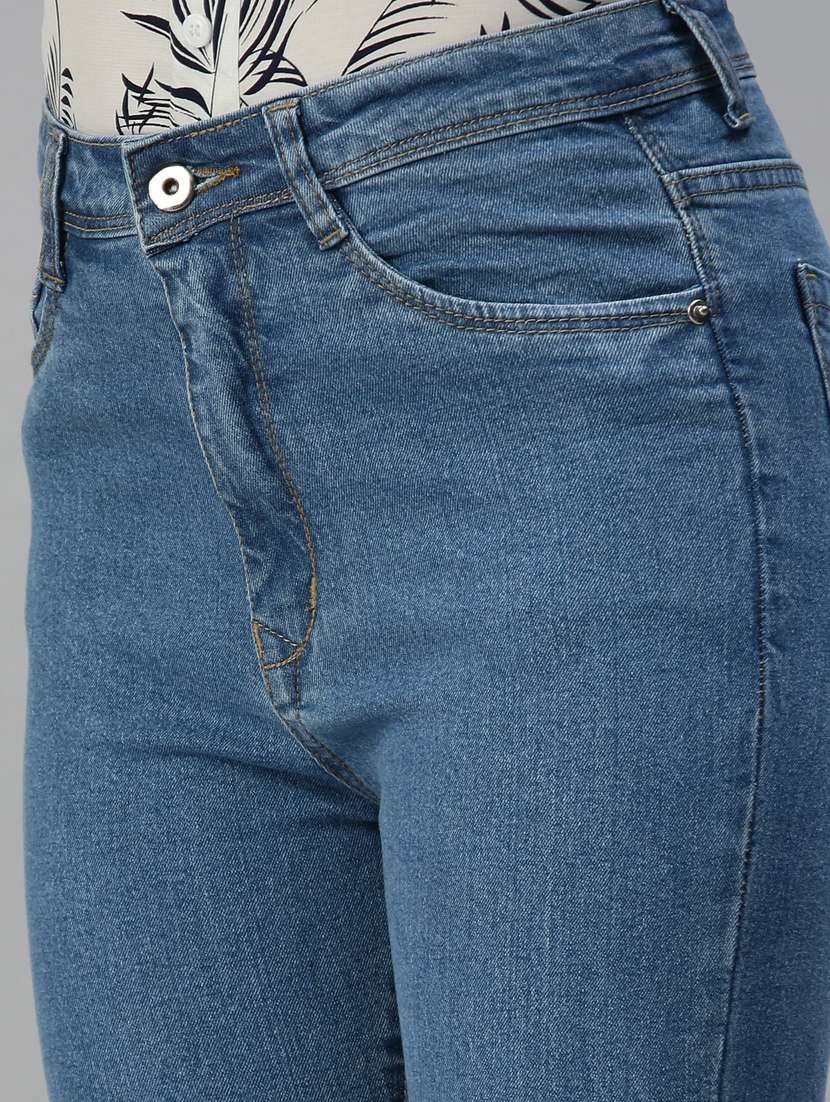 women's plain bootcut jeans - 18366967 -  Standard Image - 4