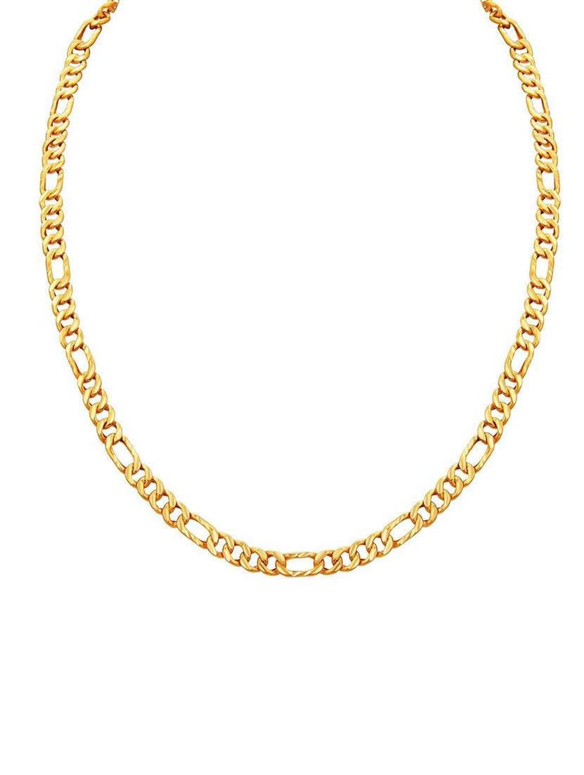 gold plated chain necklace