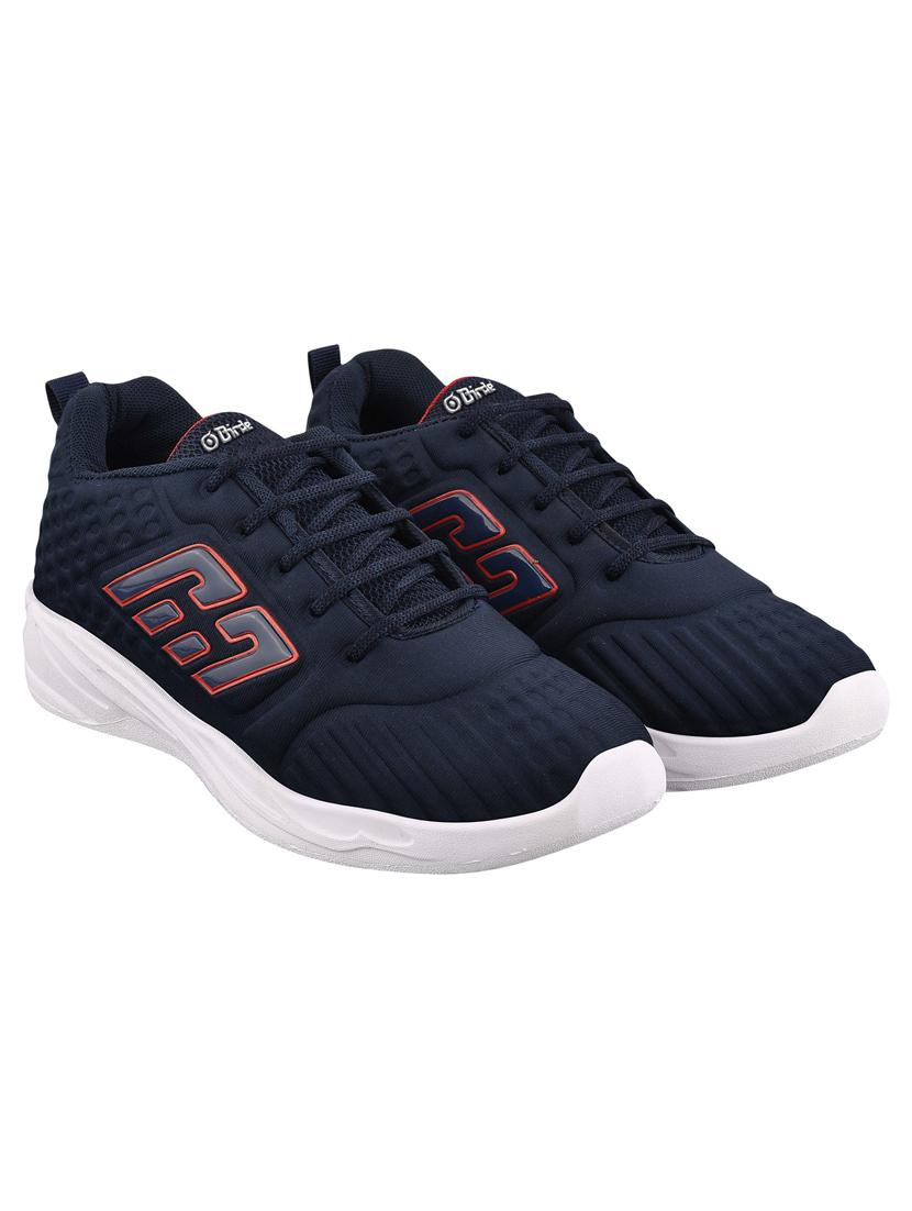 navy mesh sport shoes - 18367353 - Standard Image - 1