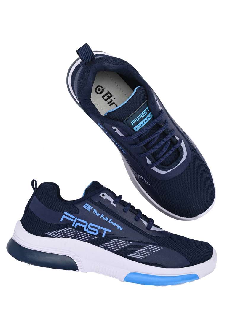 blue mesh sport shoes - 18367363 -  Standard Image - 4