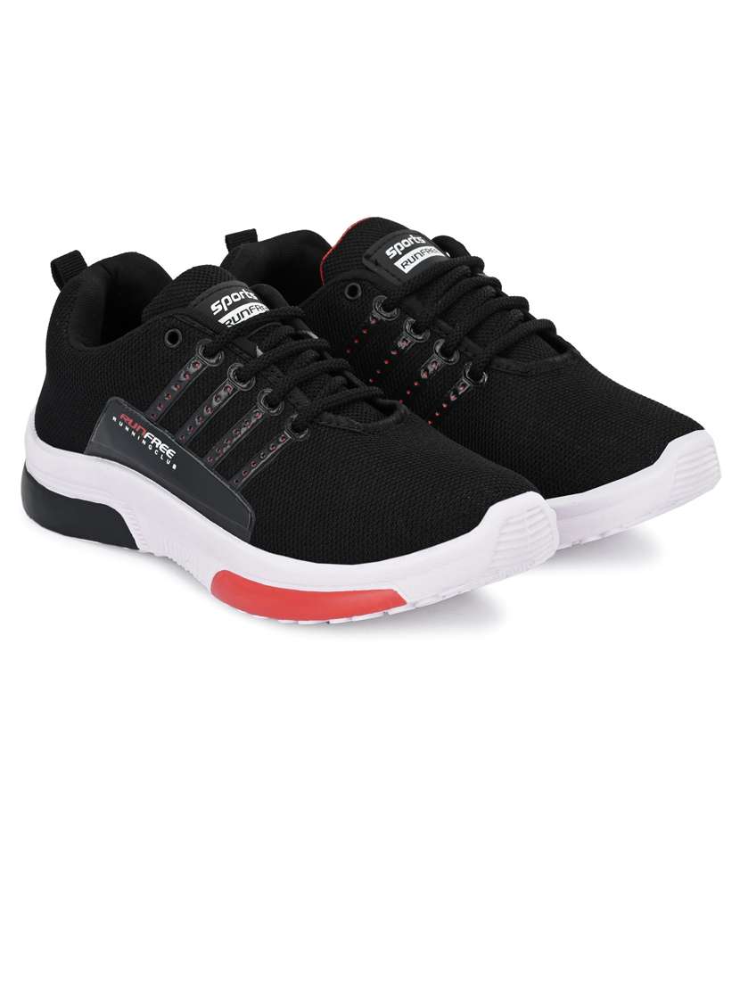 black mesh sport shoes - 18367369 -  Standard Image - 1