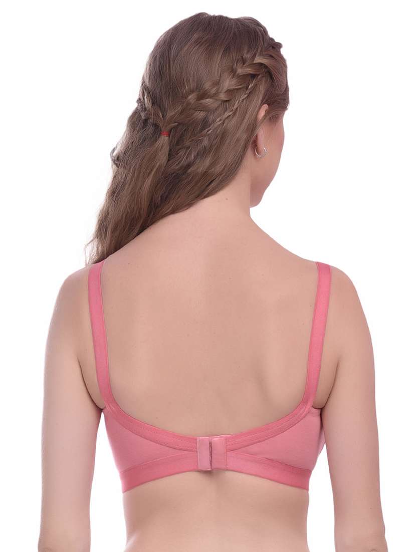 set of 2 solid regular bra - 18367540 -  Standard Image - 6