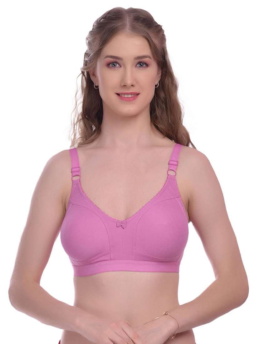 set of 2 solid regular bra - 18367546 -  Standard Image - 4