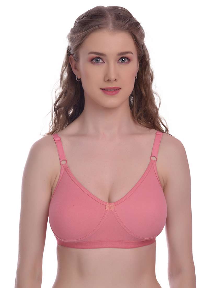 set of 2 solid regular bra - 18367561 -  Standard Image - 4