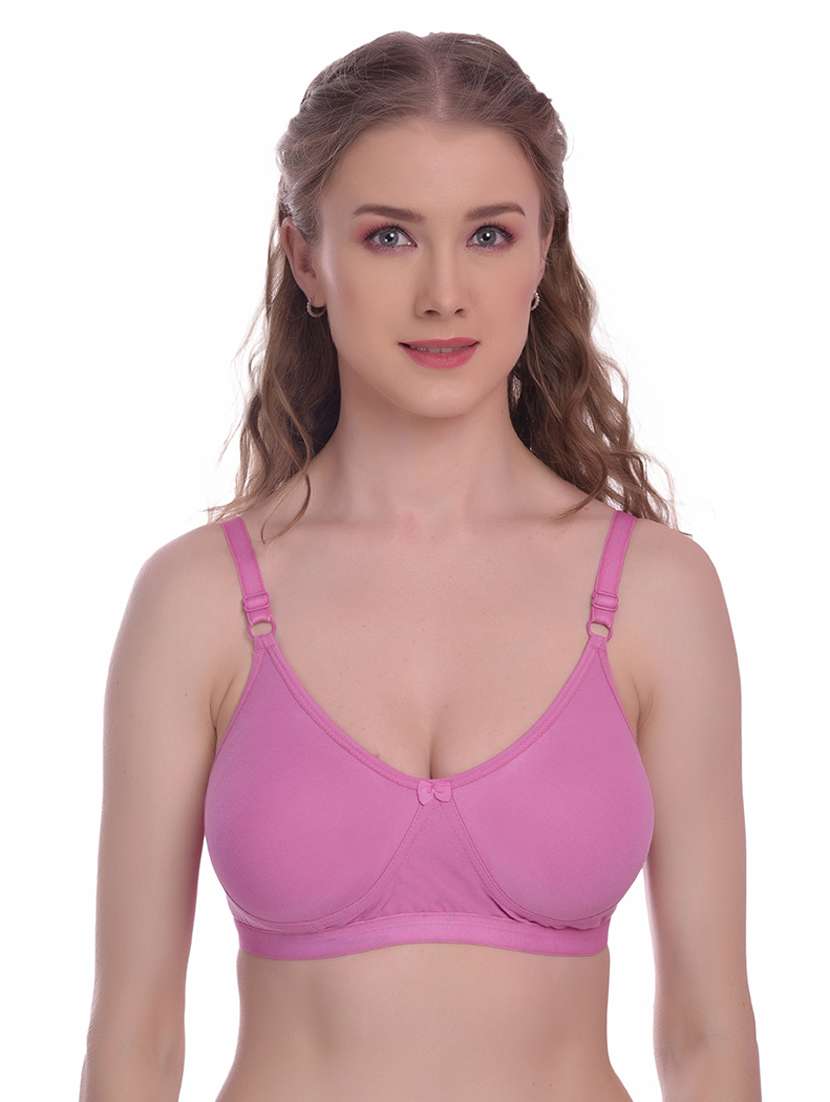set of 2 solid regular bra - 18367562 -  Standard Image - 4