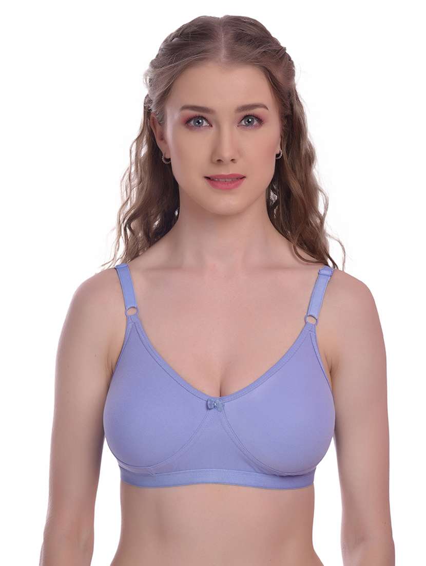 set of 2 solid regular bra - 18367563 -  Standard Image - 4