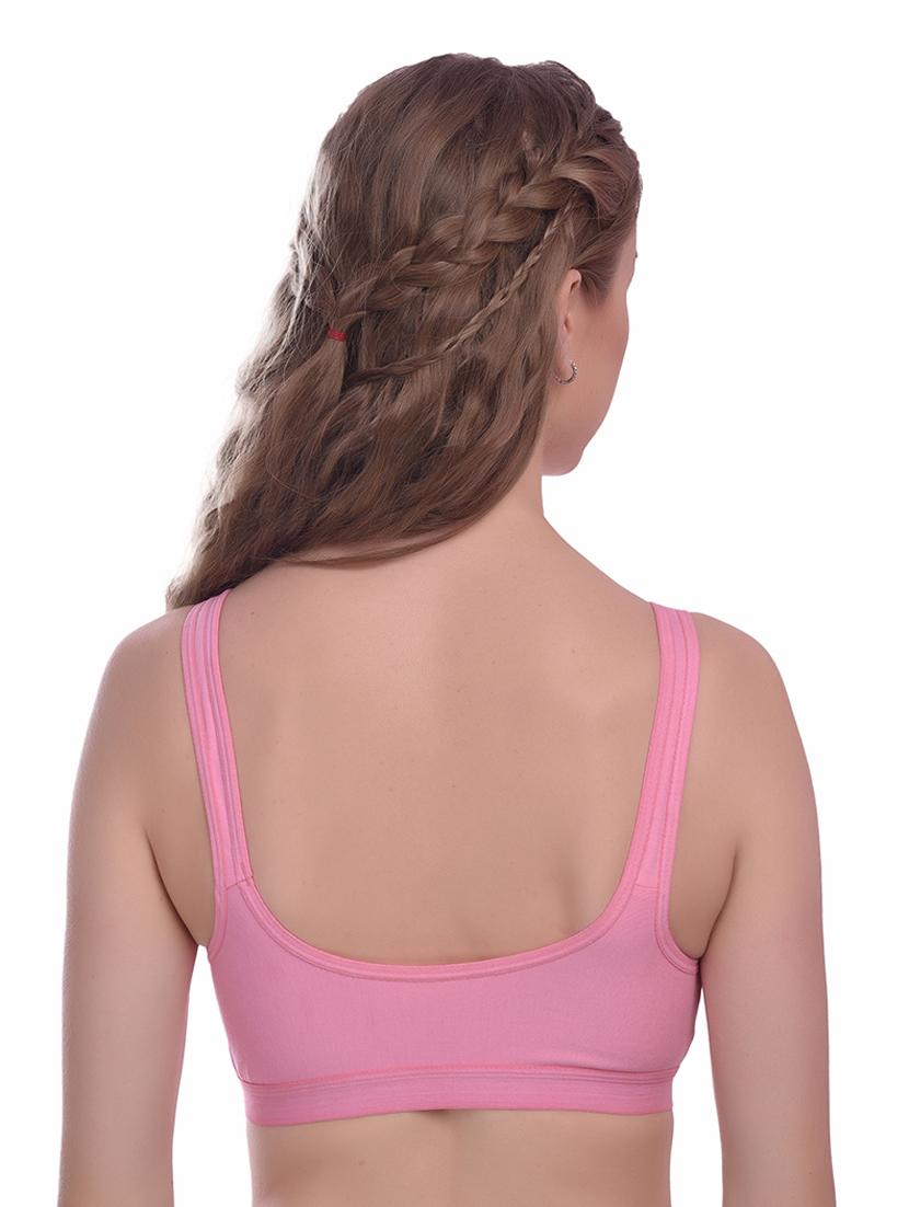 pack of 2 solid regular bra - 18367606 - Standard Image - 4