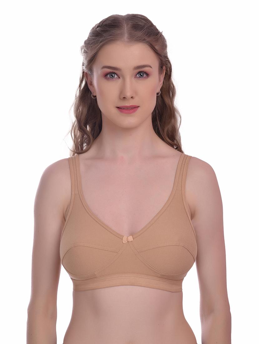 pack of 2 solid regular bra - 18367614 - Standard Image - 1