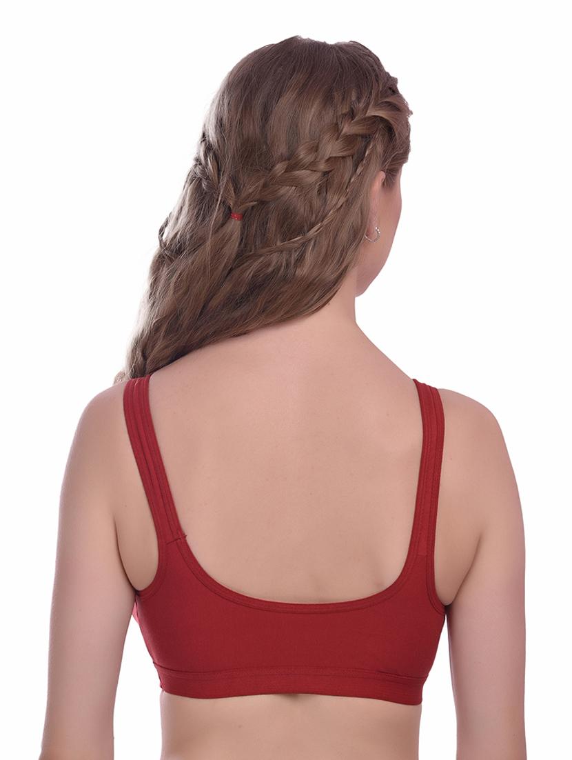 pack of 2 solid regular bra - 18367618 - Standard Image - 4