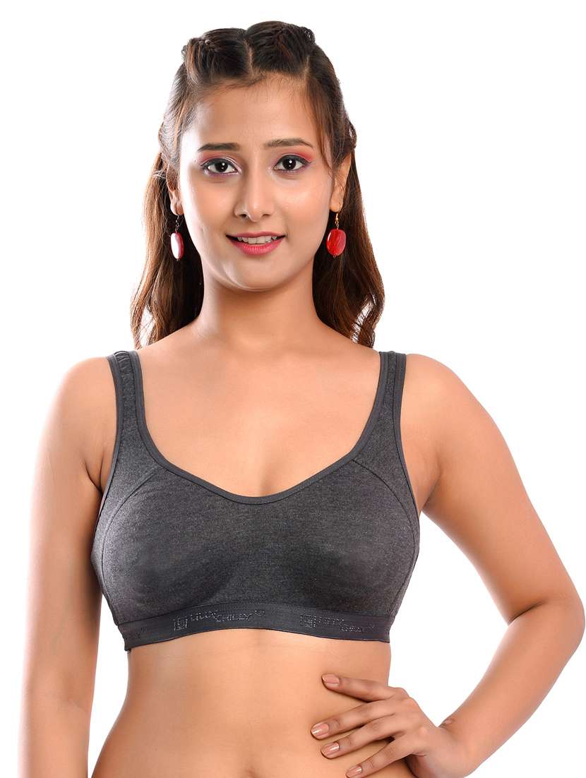 pack of 3 solid regular bra - 18367653 -  Standard Image - 4