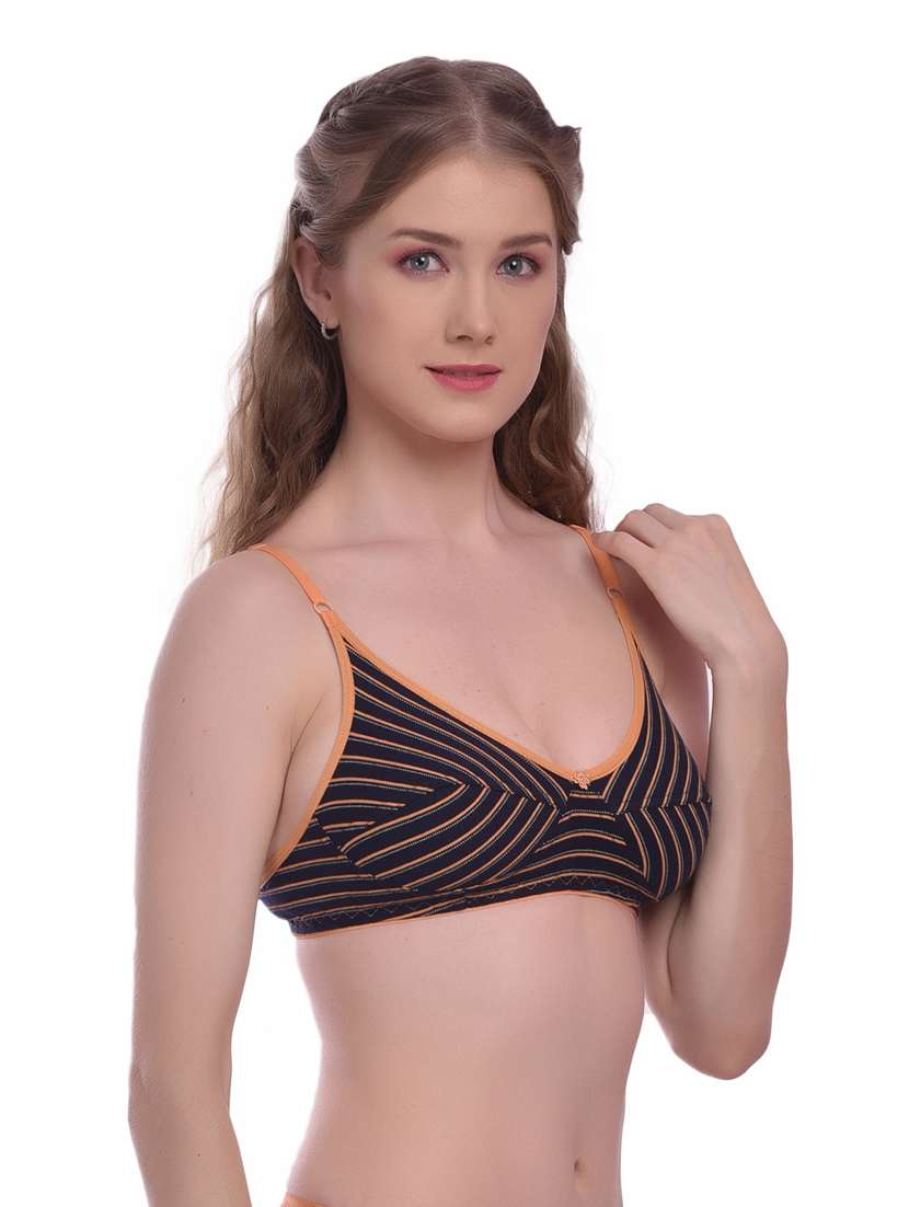 pack of 3 printed regular bra - 18367660 - Standard Image - 6