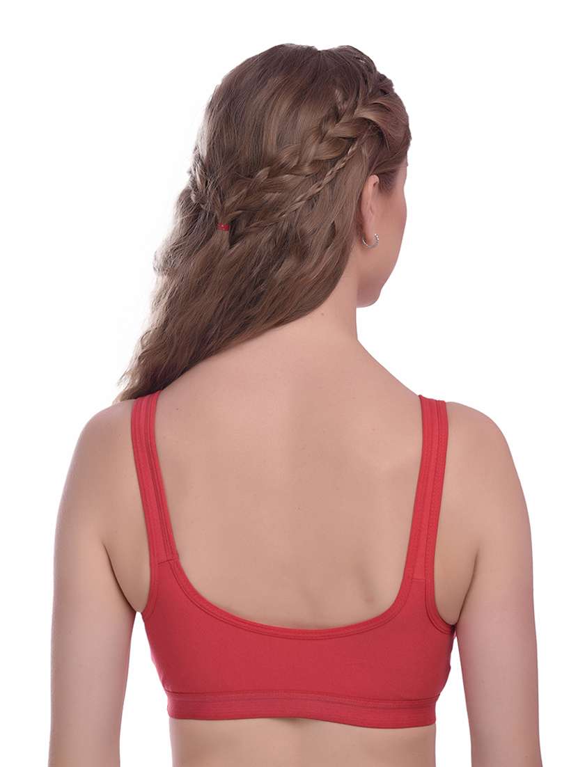 pack of 3 solid sports bra - 18367664 -  Standard Image - 6
