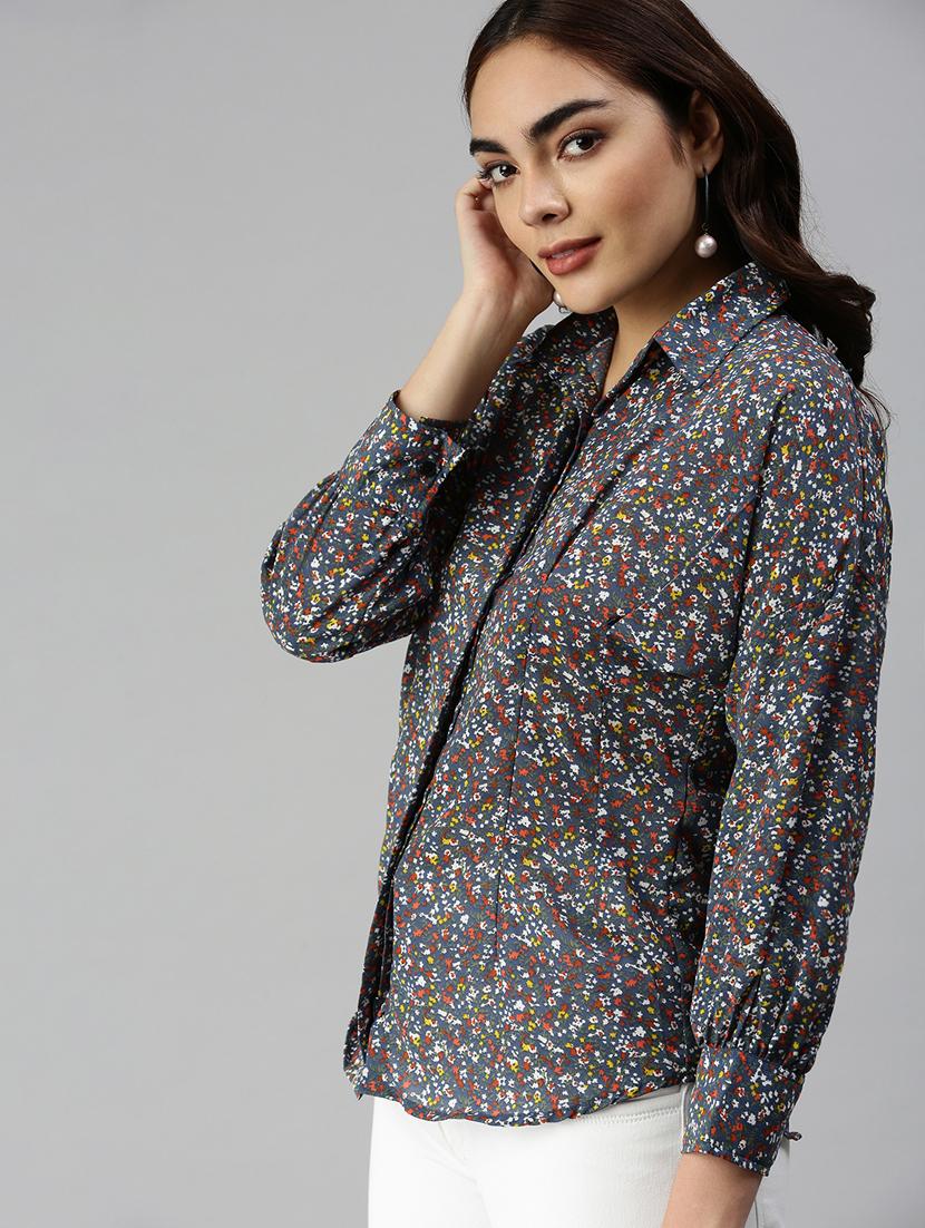 long sleeved printed regular shirt - 18367698 -  Standard Image - 1